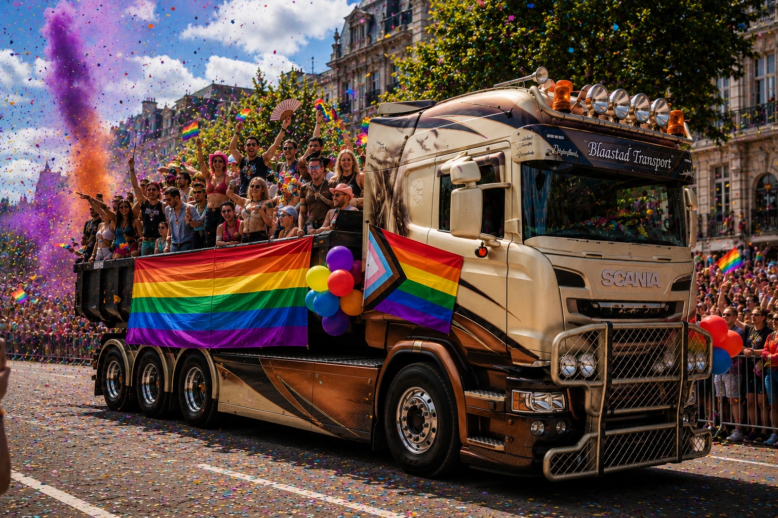 Prideflak 40-pers